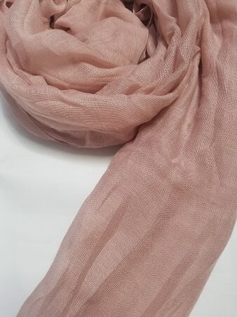 Plain Lawn Scarf - Skin